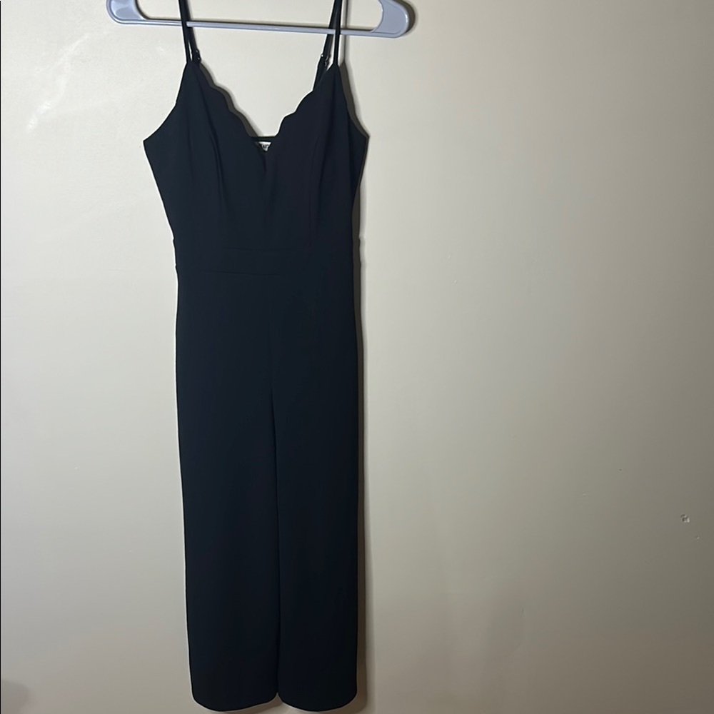 Inspired Hearts Black Jumpsuit